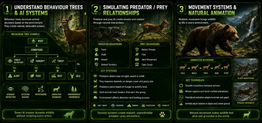 Wildlife AI and Behavior