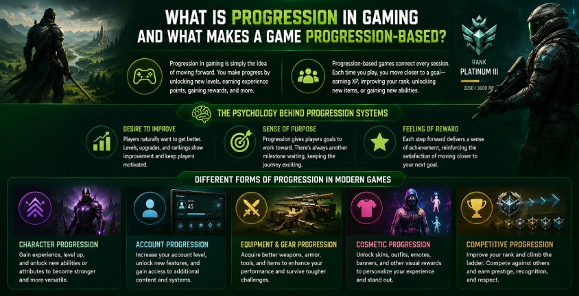 What is Progression in Gaming